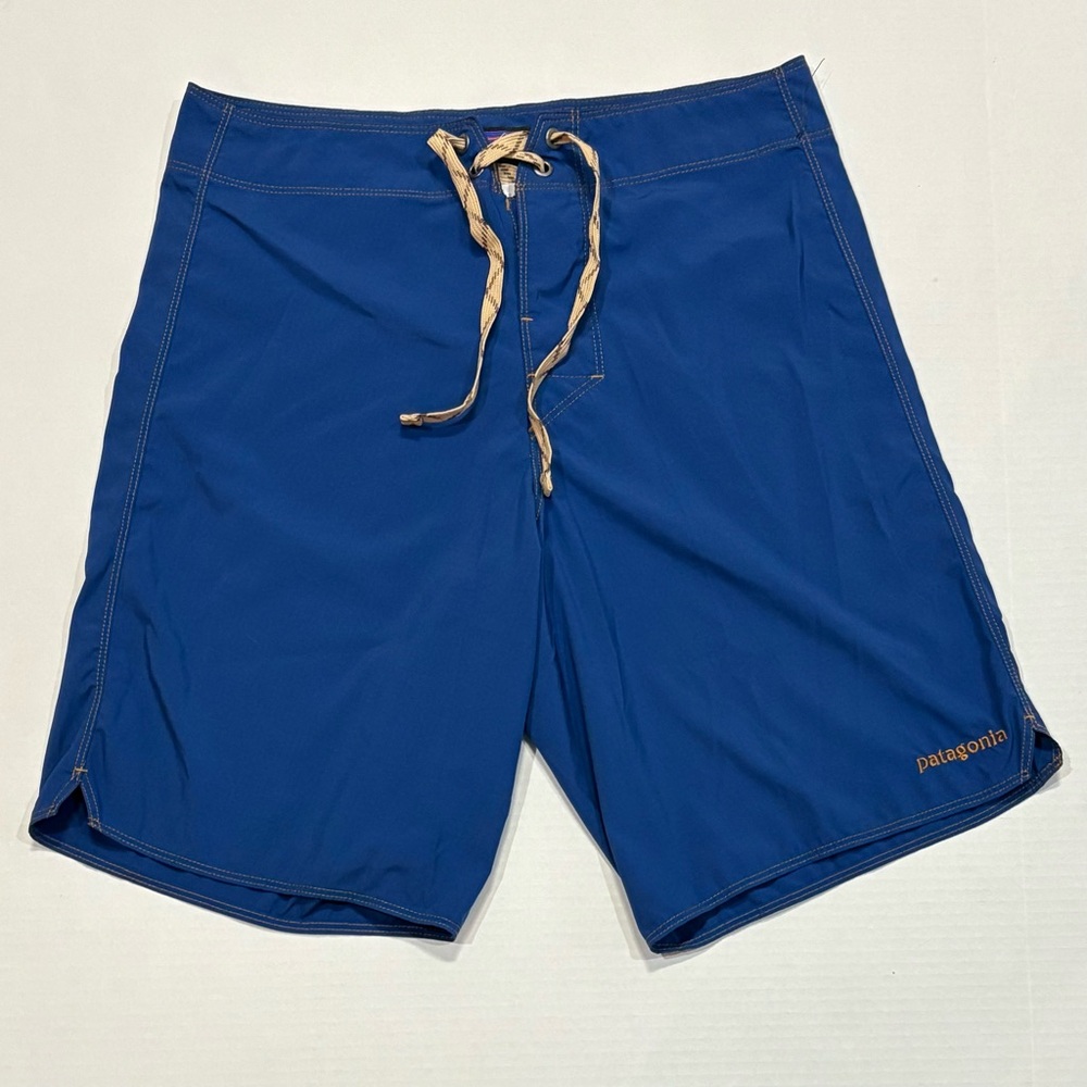 PATAGONIA Light & Variable Blue Board Shorts Swim Trunks Men’s Size 28